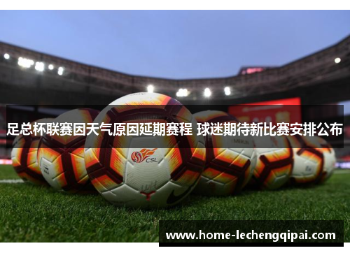足总杯联赛因天气原因延期赛程 球迷期待新比赛安排公布
